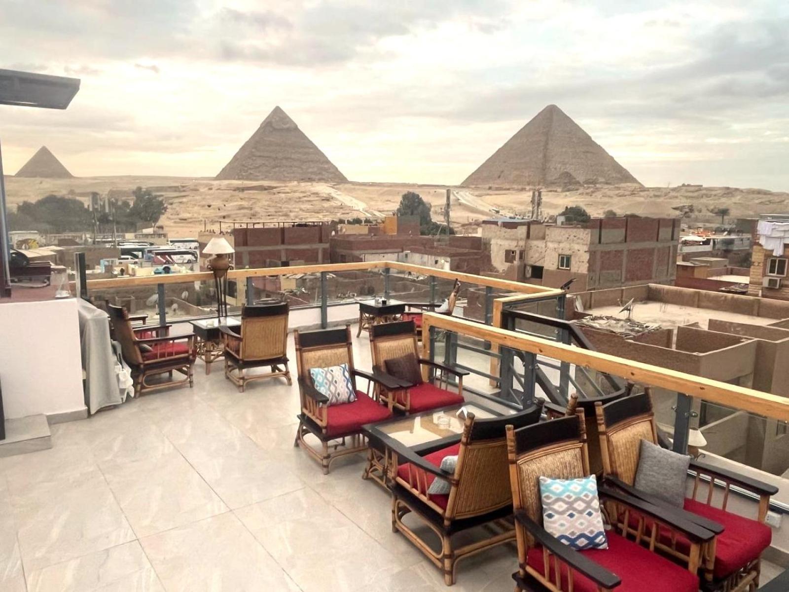 Nun Pyramids Inn Kafrat al Jabal ภายนอก รูปภาพ
